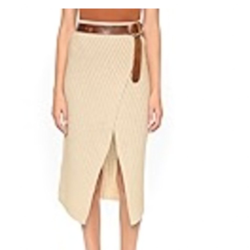 Brochu Walker Loma Ribbed Knit Skirt